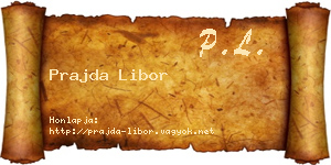 Prajda Libor névjegykártya